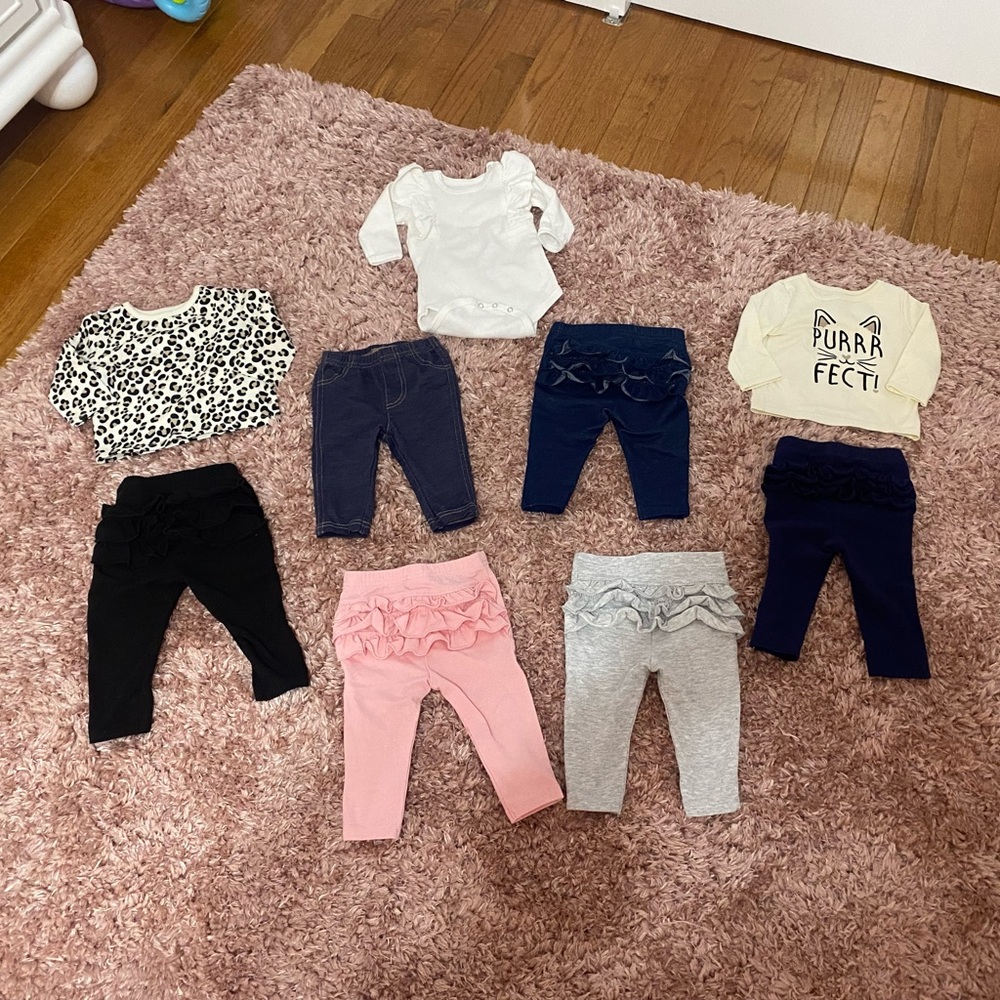 TWENTY FOUR ITEMS- Baby Girl Bundle